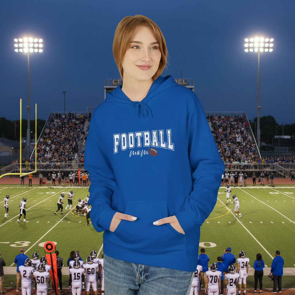 Football Mom Hoodie – Cozy Game Day Sweatshirt for Proud Moms