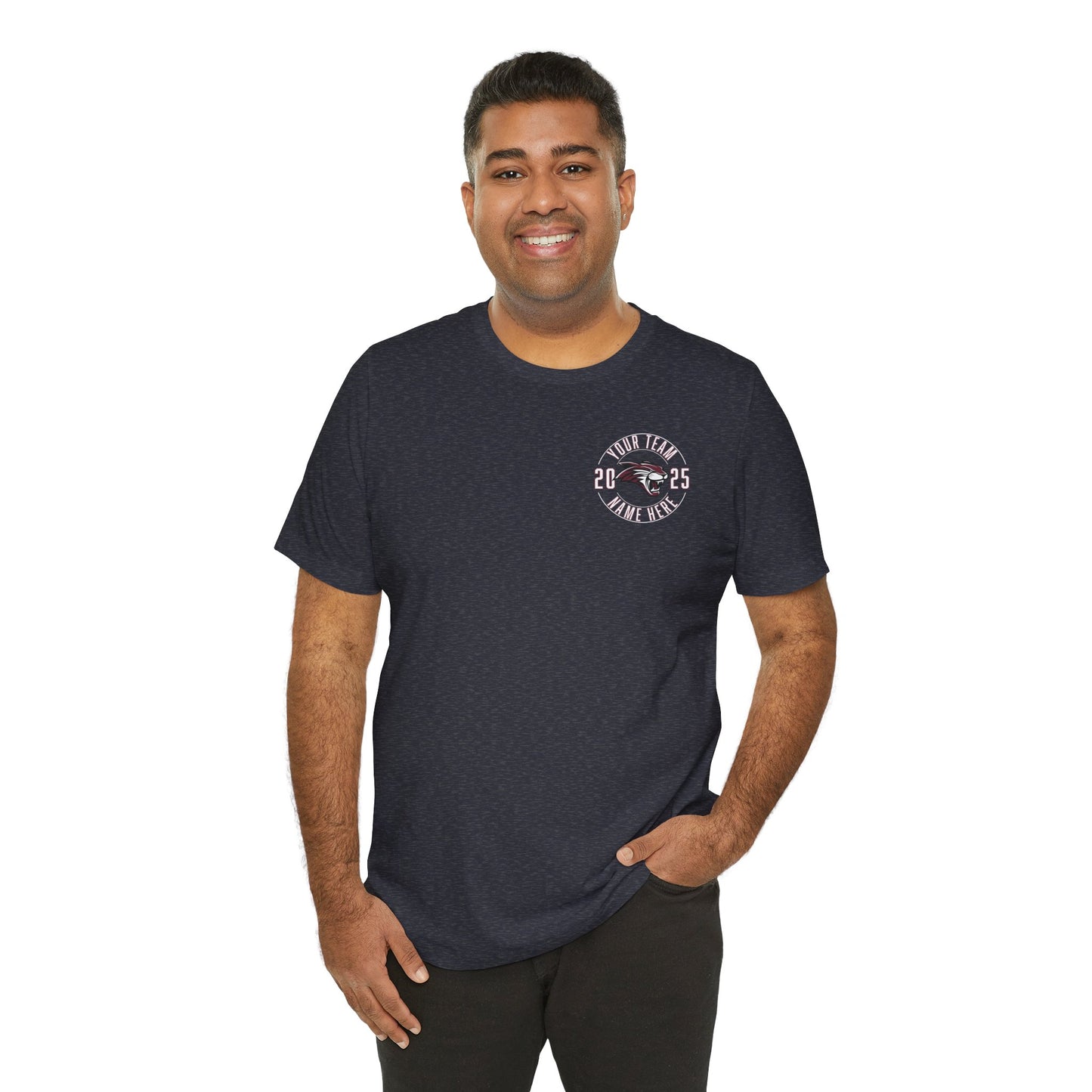 Custom Team T-Shirt – Add Team Name, Player Number &/or Name