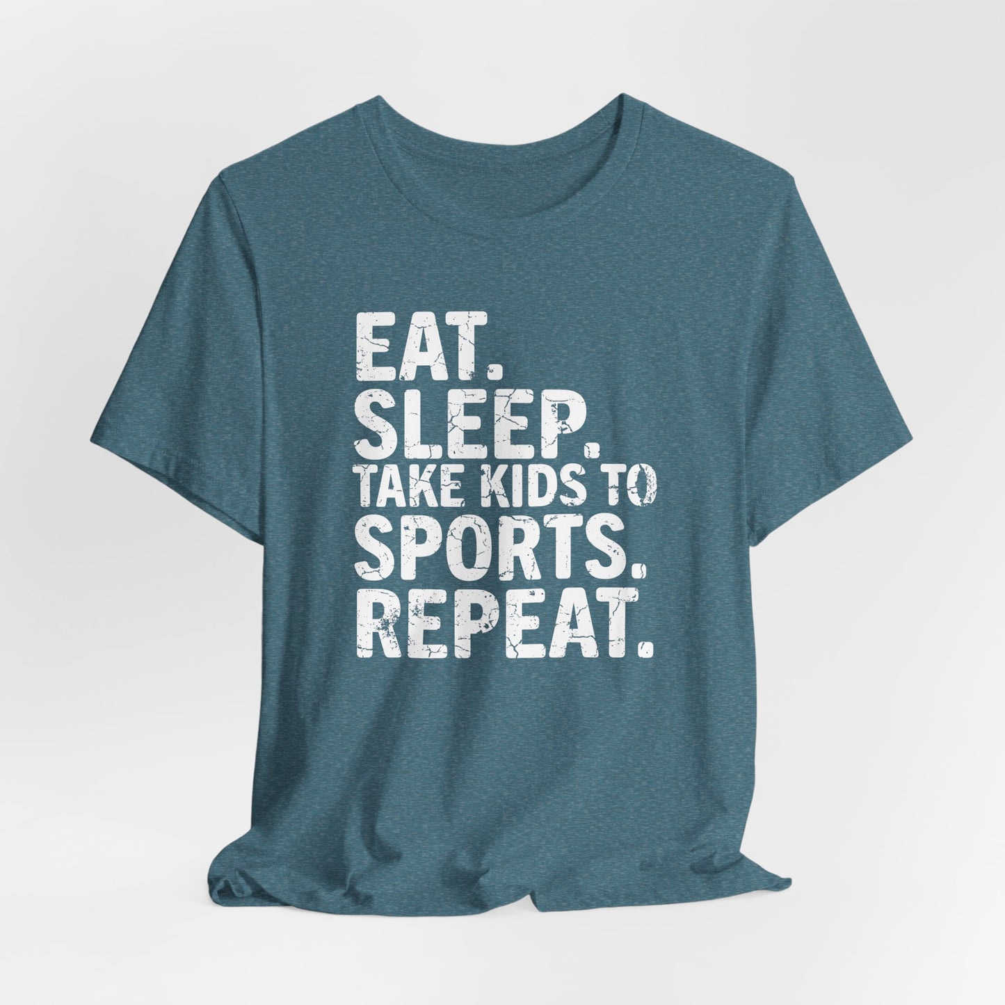 Eat Sleep Bring Kids to Sports Repeat - Unisex T-Shirt or Hoodie