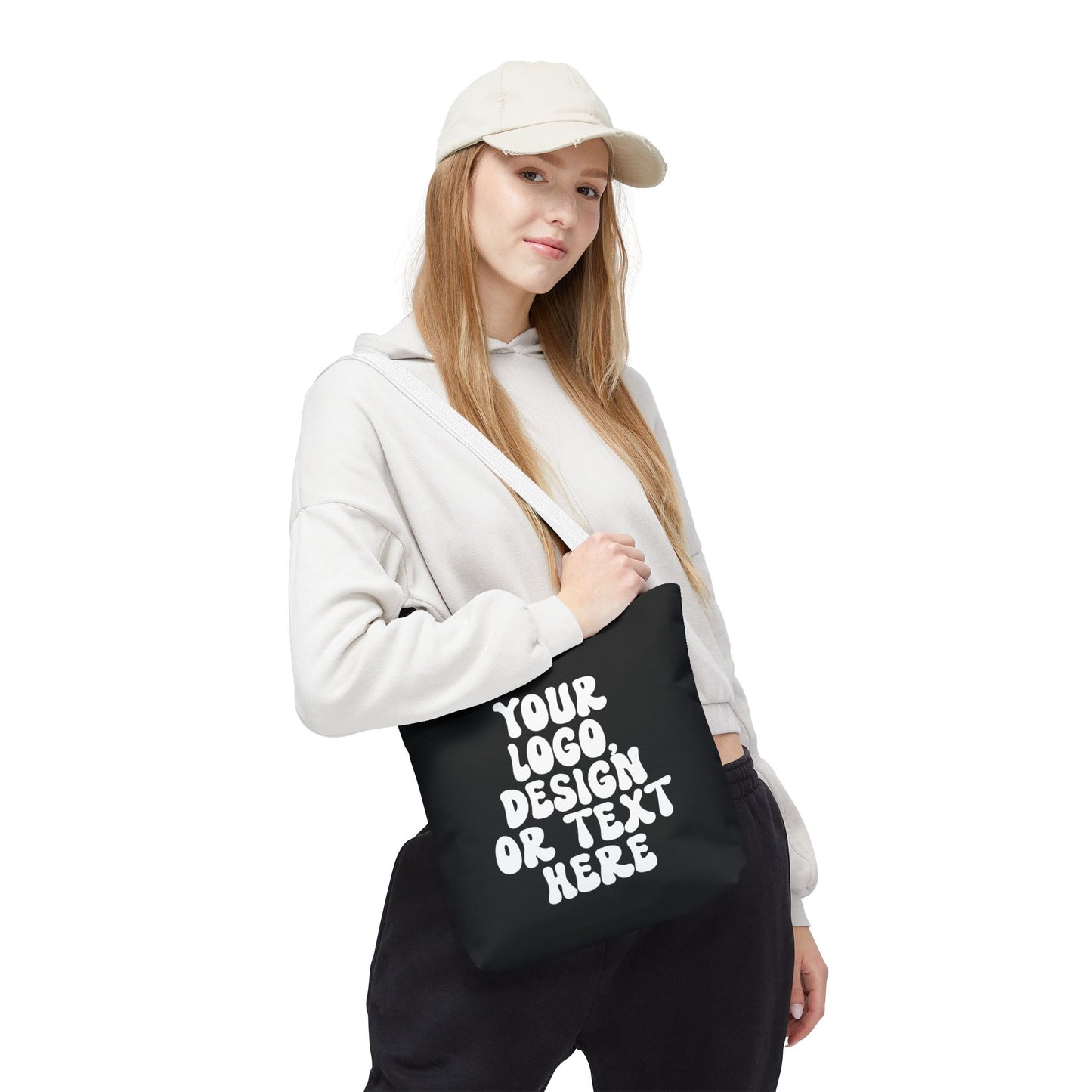 Custom Tote Bag - Add Text, Design or Logo