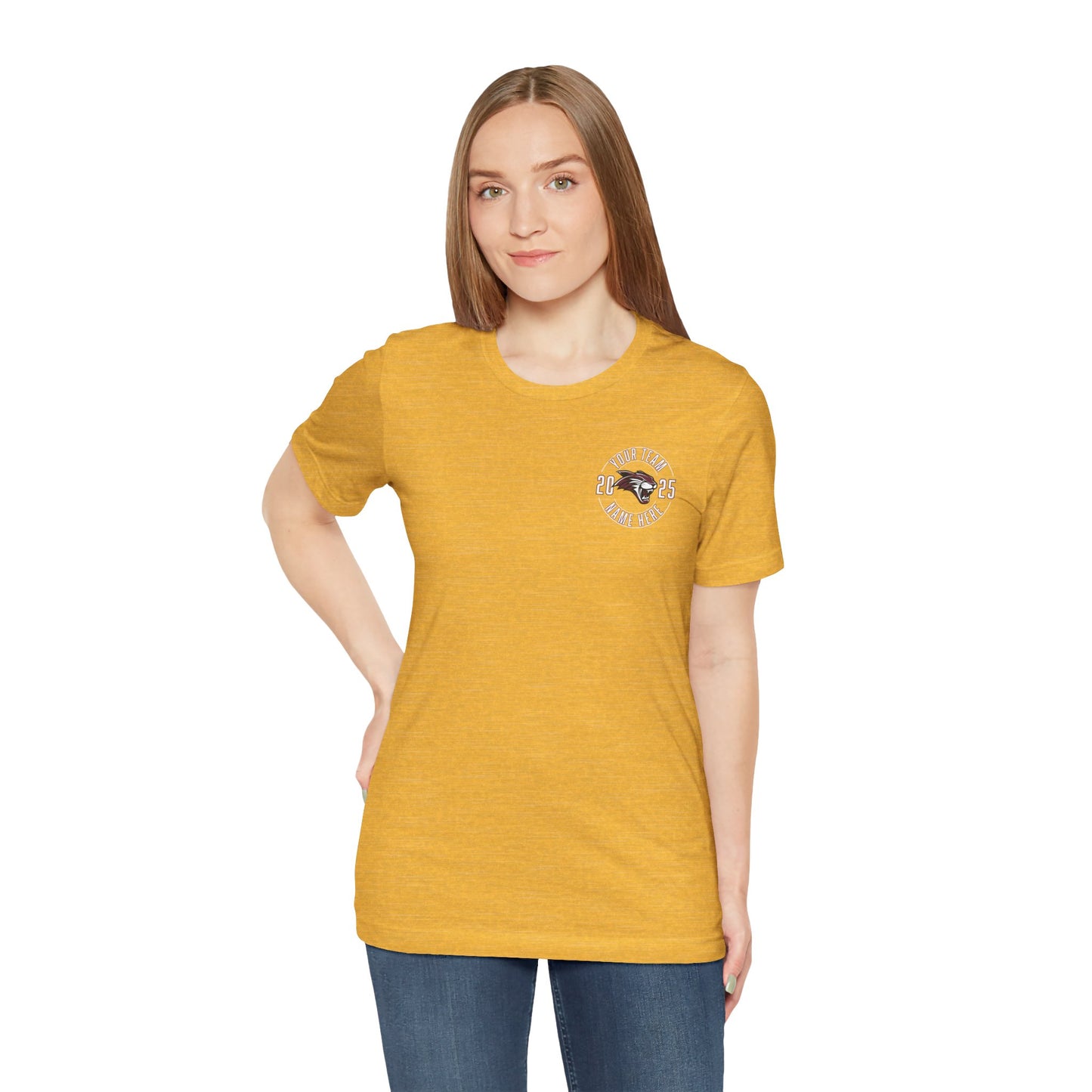 Custom Team T-Shirt – Add Team Name, Player Number &/or Name