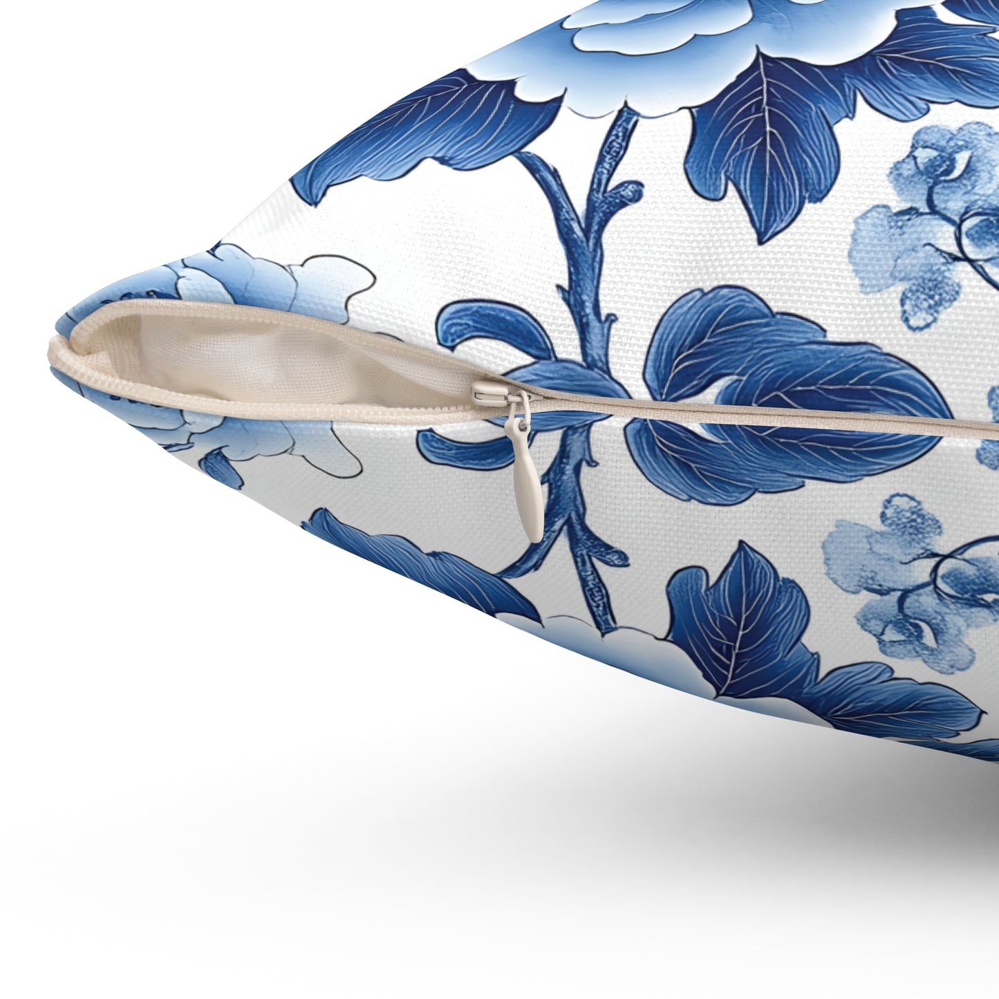 Elegant Chinoiserie Throw Pillow
