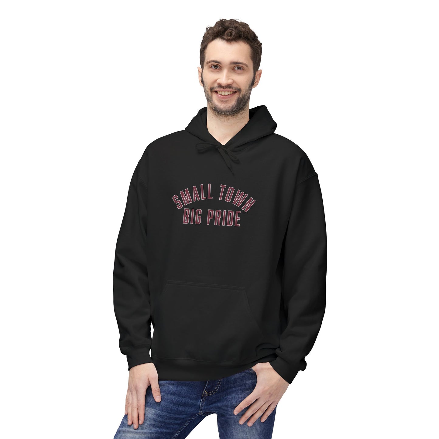 Custom Town Pride Unisex Hoodie – [Town Name] Strong, [Town Colors] Nation & More