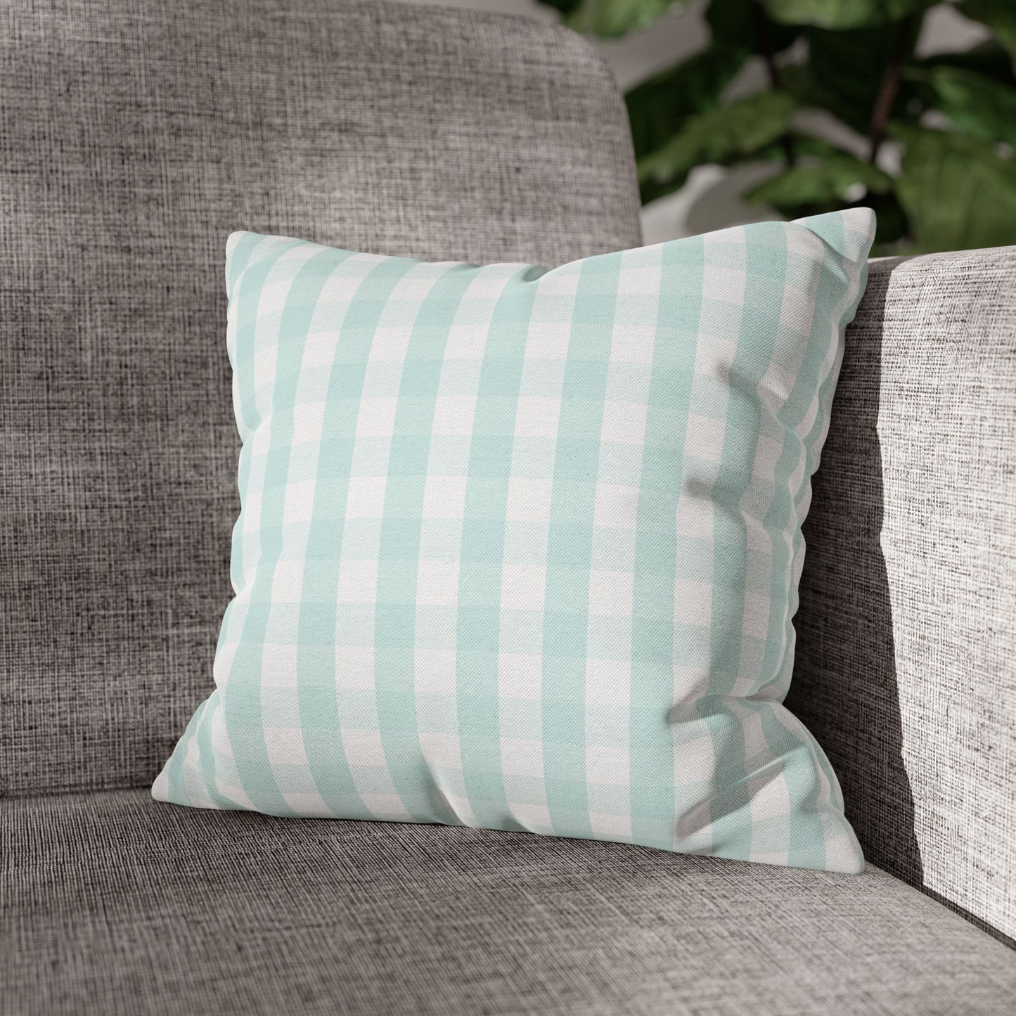 Checkered Throw Pillow
