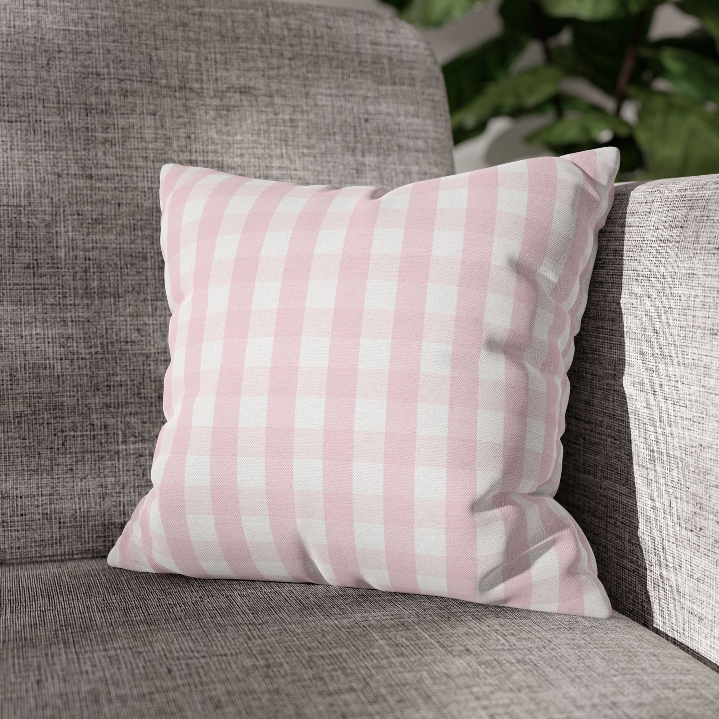 Checkered Throw Pillow