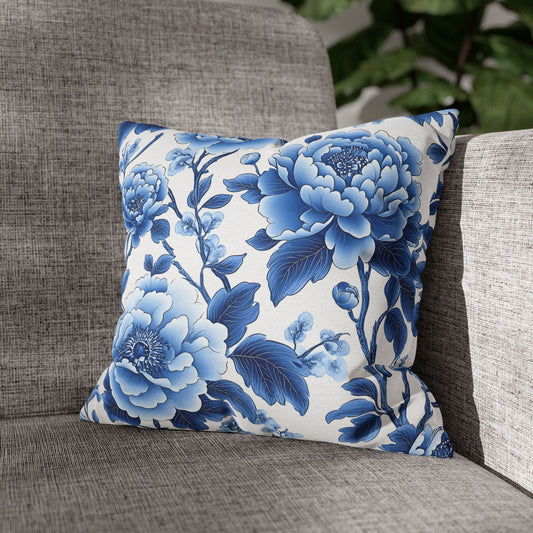 Elegant Chinoiserie Throw Pillow
