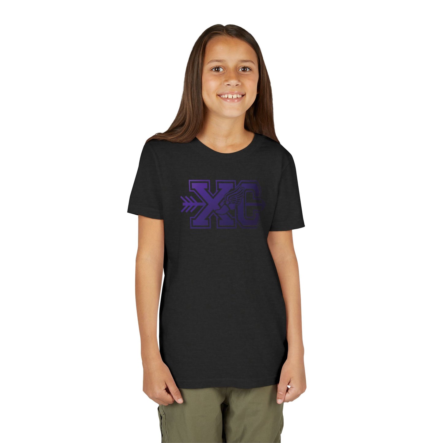 XC Arrow & Winged Sneaker Cross Country T-Shirt with Custom Gradient