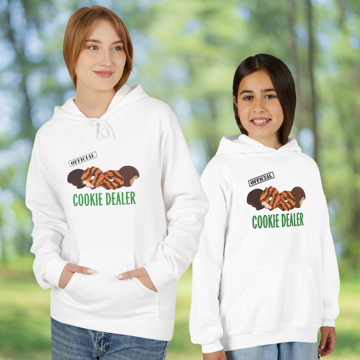 Official Cookie Dealer Hoodie (Youth & Adult) – Cookie Season Seller Sweatshirt