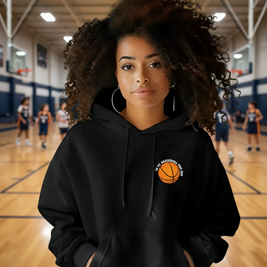 In My Basketball Mom Era Sweatshirt – Customizable Basketball Mom Hoodie