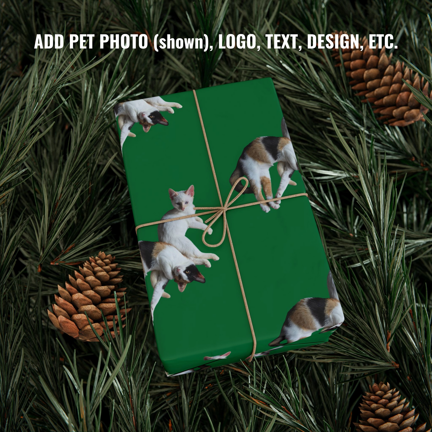 Custom Printed Wrapping Paper – Personalized Pattern, Logo, Photo & More