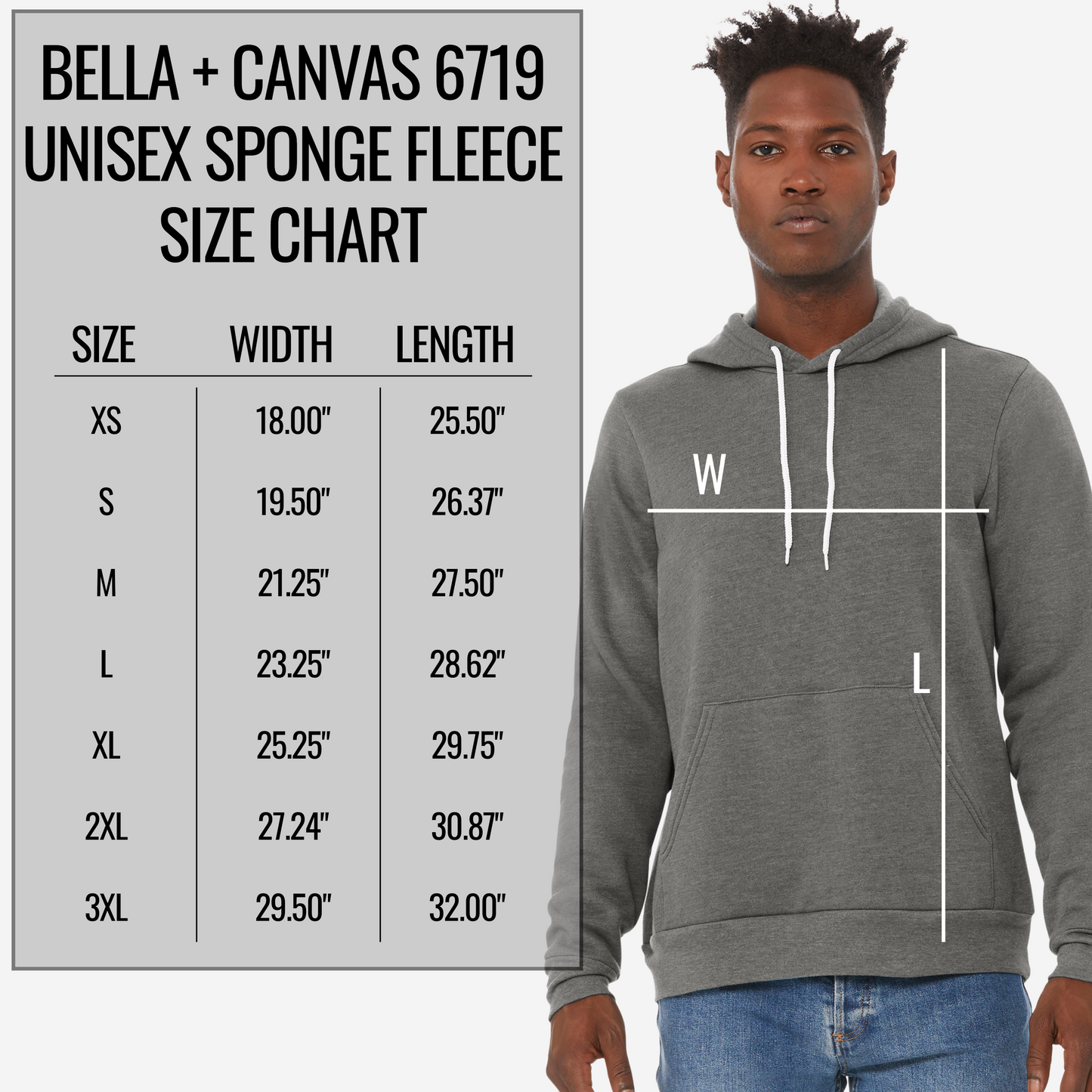 CUSTOM Text, Design or Logo - Supersoft Unisex Sponge Fleece Pullover Hoodie (Adult)